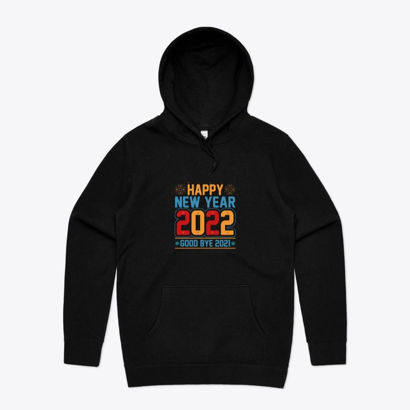 Happy New Year 2022  T Shirt Design