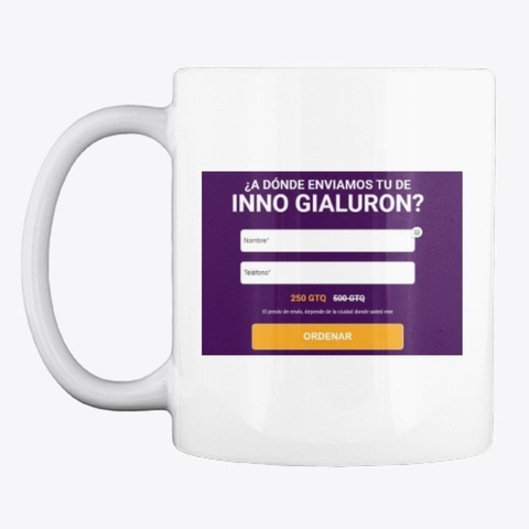 Inno Gialuron Guatemala White T-Shirt Front