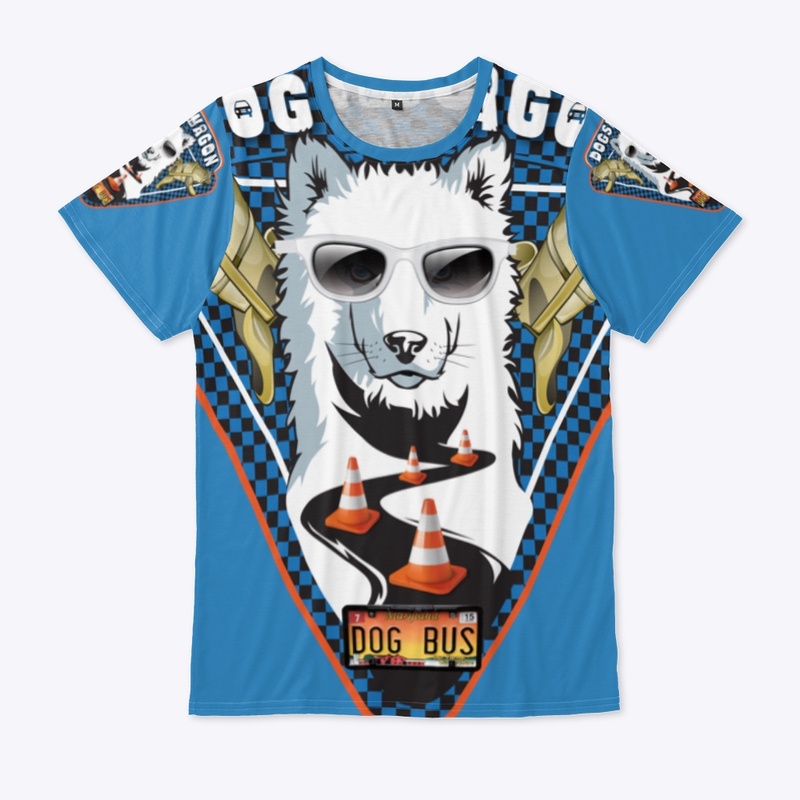 How Dogs Ride All-Over-Print T-Shirt