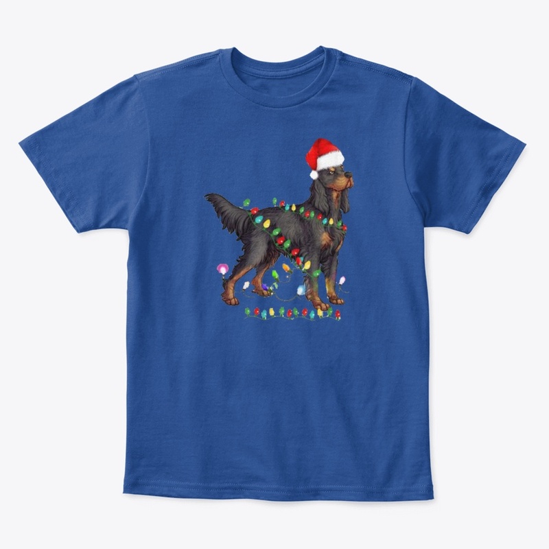 GORDON SETTER CHRISTMAS NEW T SHIRT