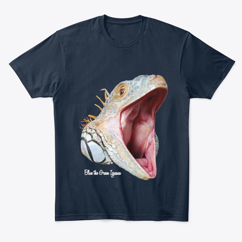 Blue the Green Iguana