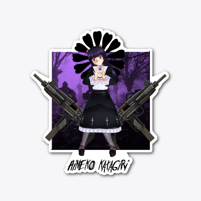 Himeko Katagiri - Gangsta Goth Sticker
