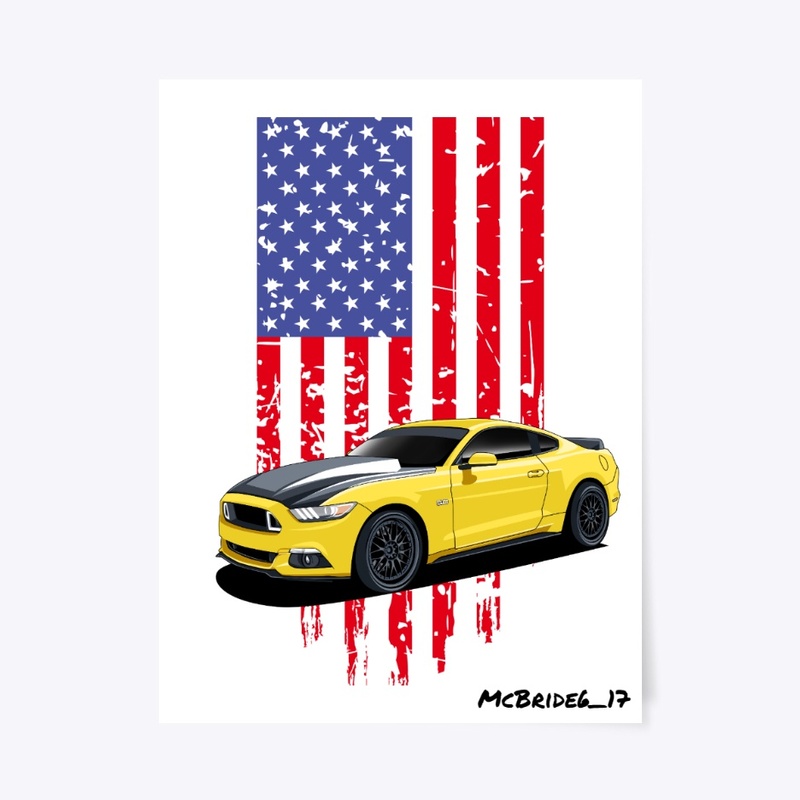 American Flag #1 Color