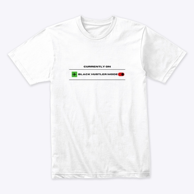 Men’s Black Hustlers Mode T-Shirt