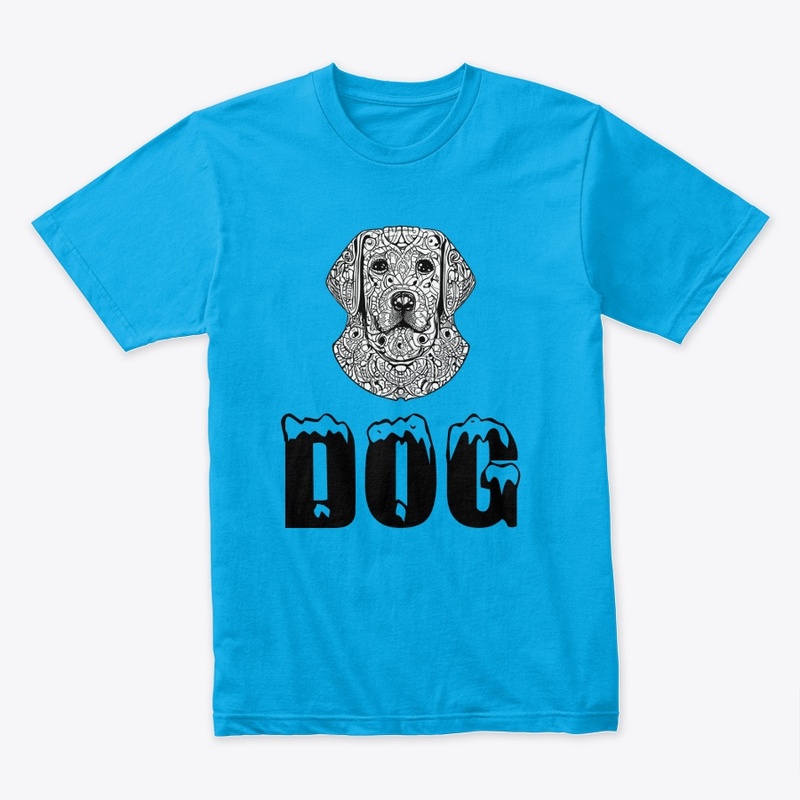 Clothes with a picture of a dog