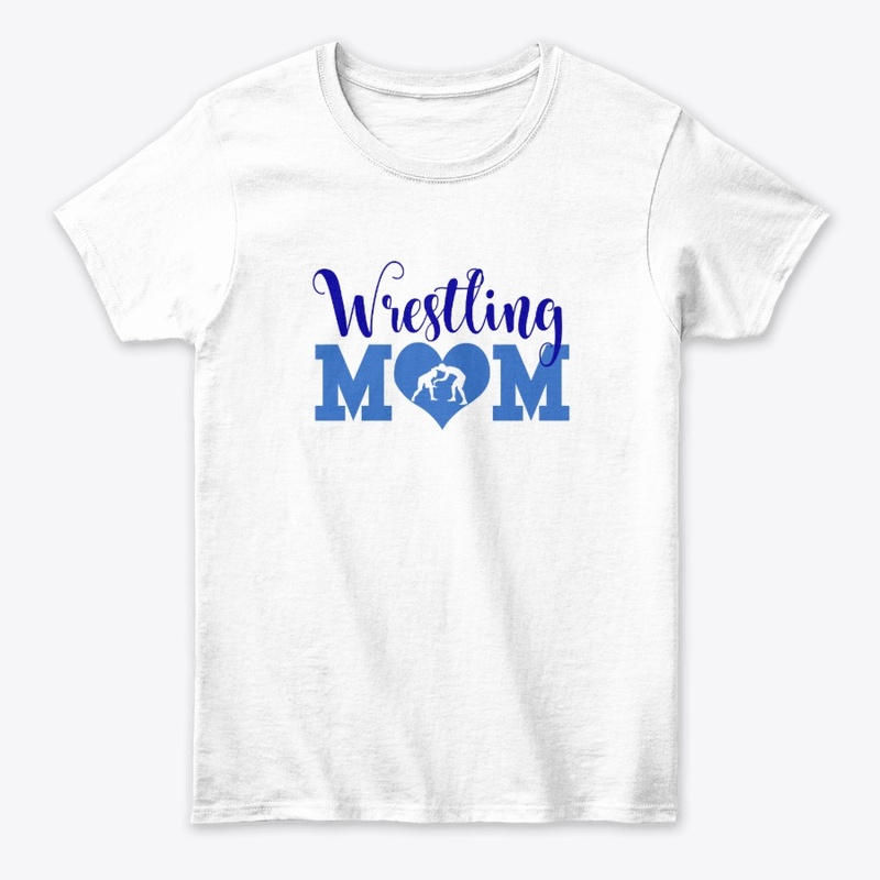 Women Wrestling Mom T-Shirt Wrestler Mom