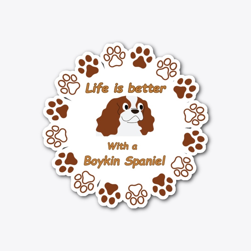 Life is better with a Boykin spaniel