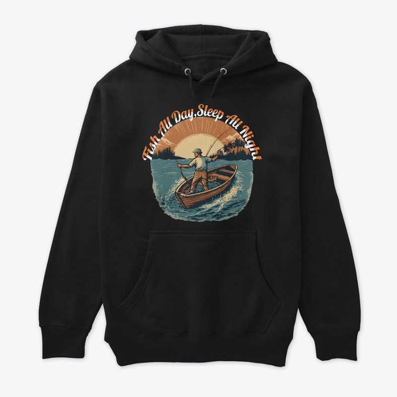 Fishing t-shirt design