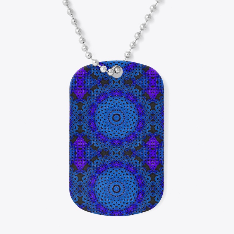 Blue Celtic Knot Kaleidoscope