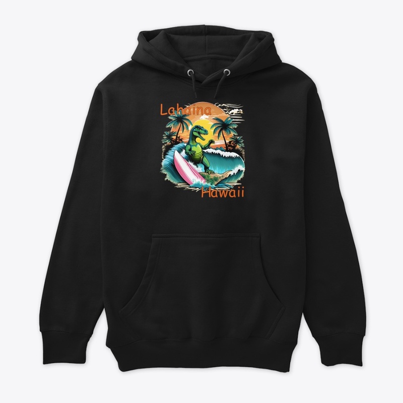 Surfing Dino Lahaina