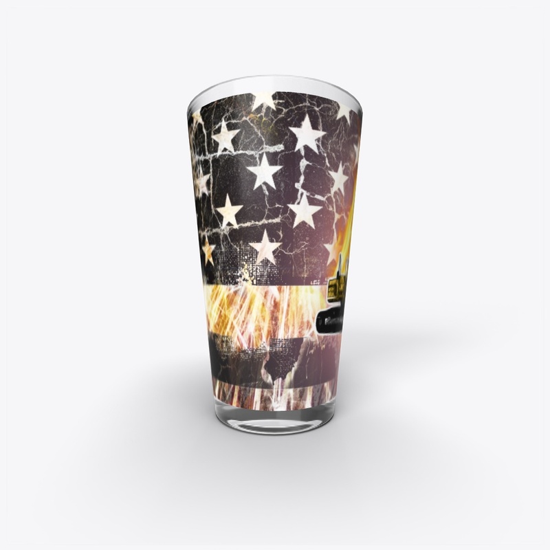 Excavator Flag Sparks