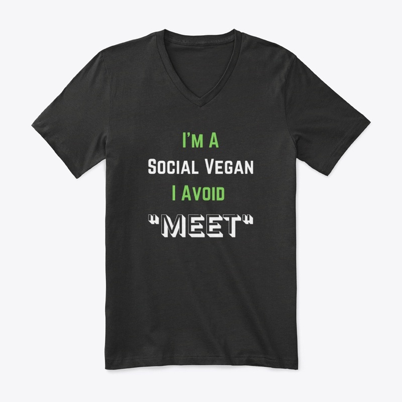 I'm A Social Vegan T-Shirt