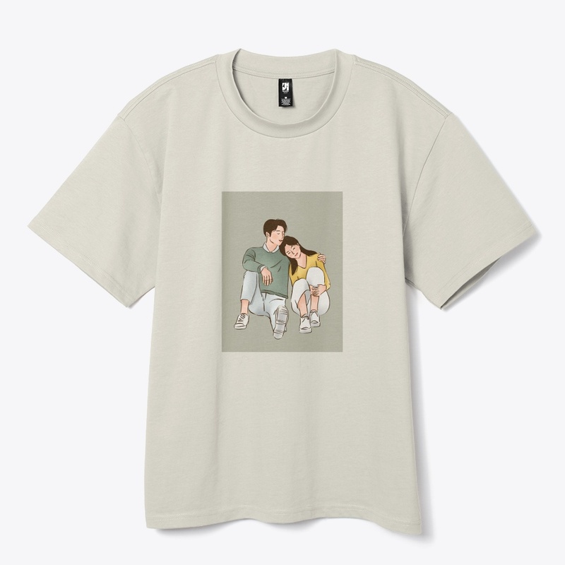 Embroidery Pastel Colour Tee 
