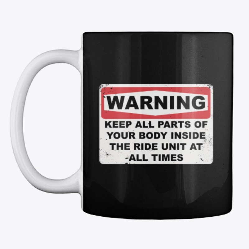 Roller Coaster Warning Sign