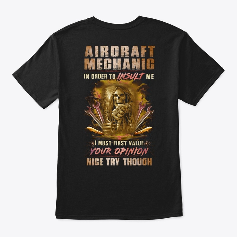 Tough Aircraft Mechanic Hoodie 