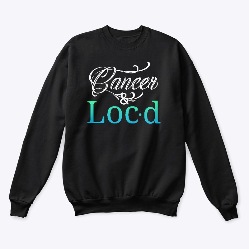 Cancer & loc'd zodiac tee shirt