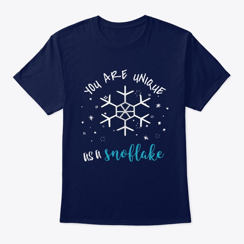 You are unique as a snowflake