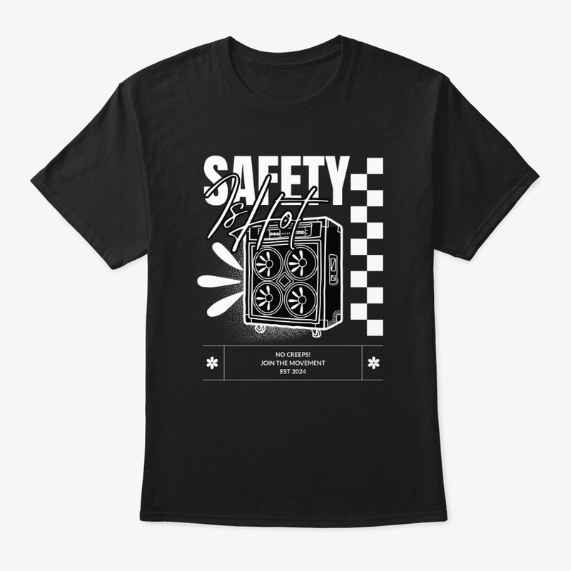 Safety Is Hot | Checker Graphic