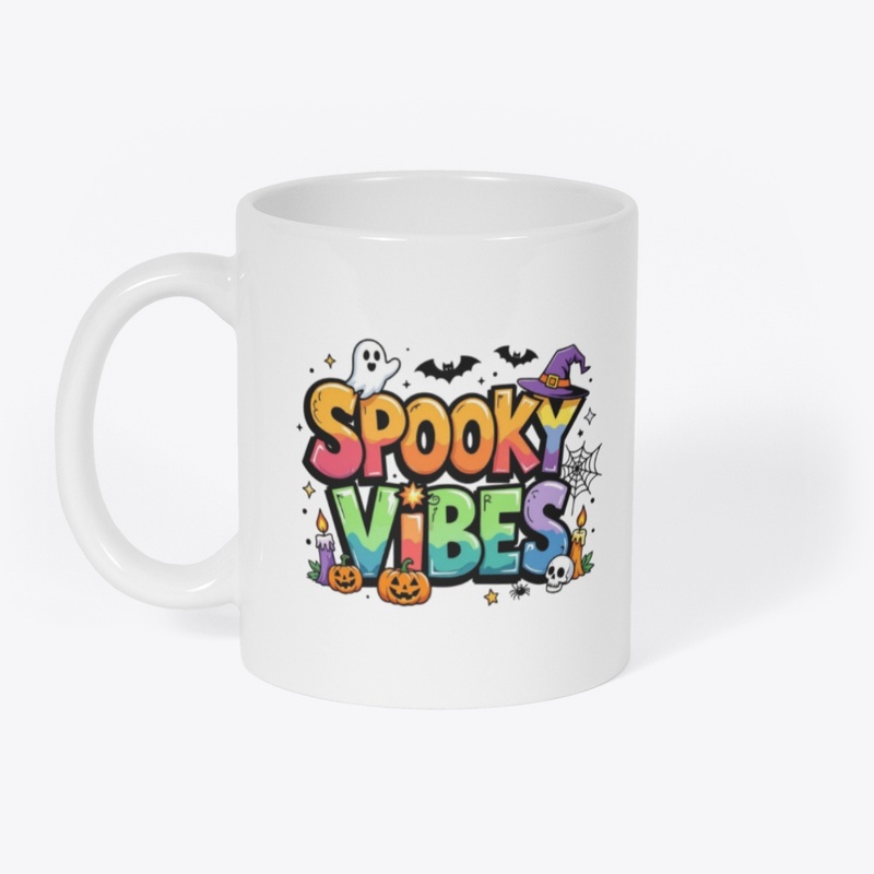 Spooky Vibes – Cute Halloween Typography