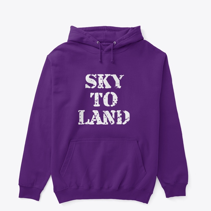 SKY to land printed tee shirt 