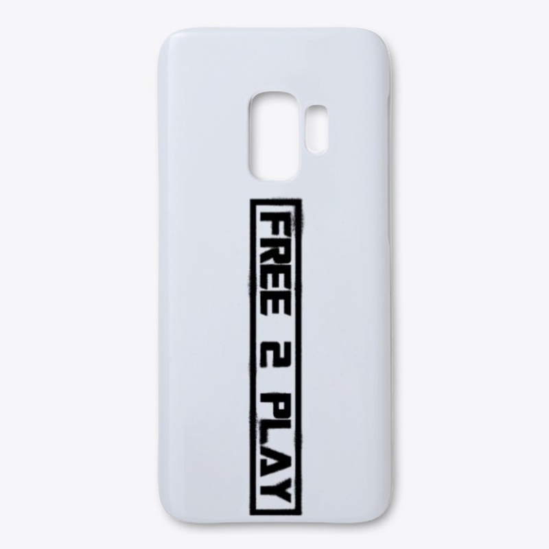 Free 2 Play (Black Spray Paint Effect)