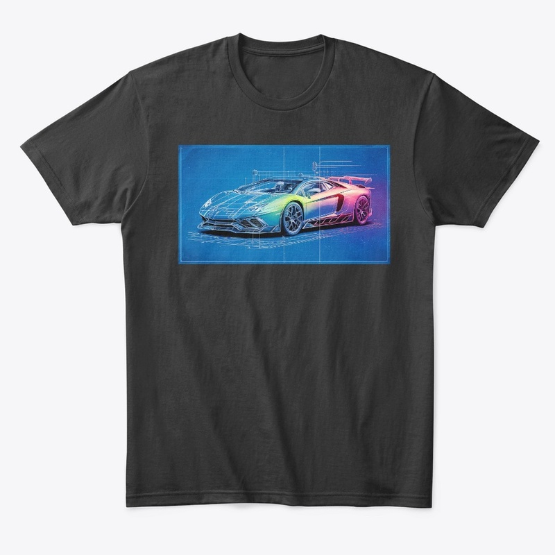 Blueprint Sports Car three-quarters view