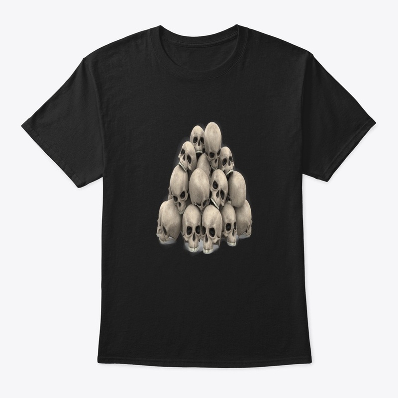 Stacking Skulls tee