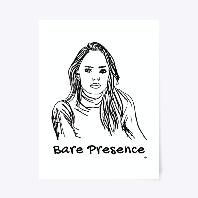 Bare Presence – Minimal Wall Art Poster