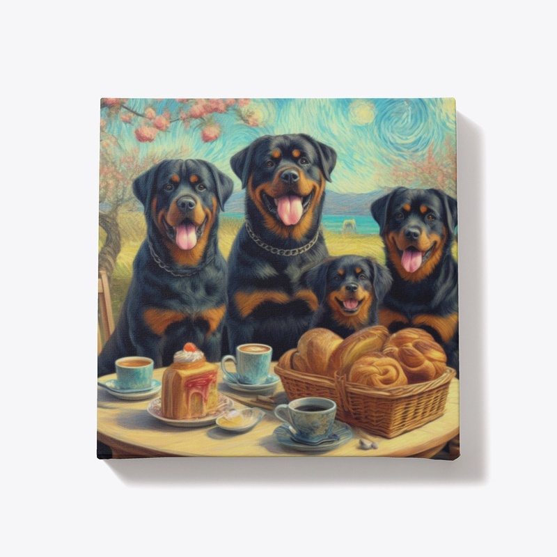 Rottweilers Spring