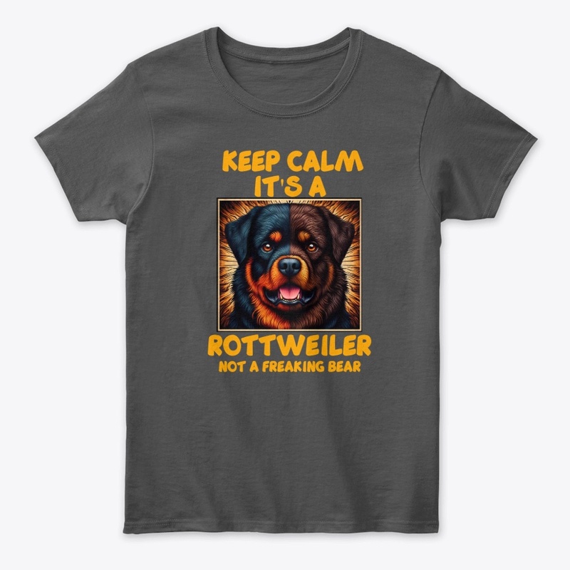 It's a Rottweiler Not a Bear
