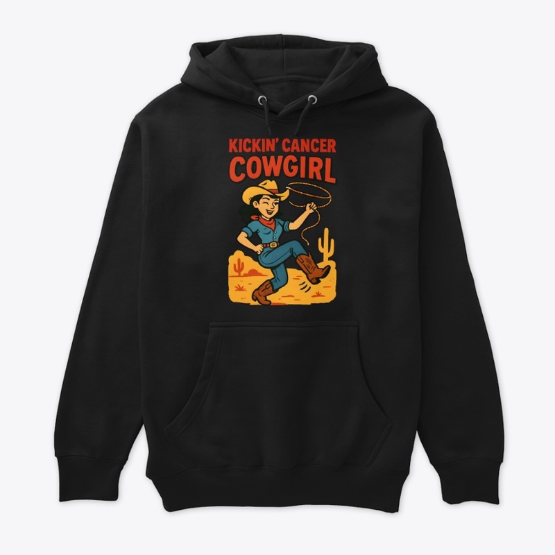 Kickin' Cancer Cowgirl T-Shirt