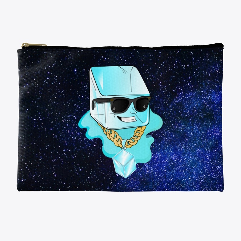 iced out galaxy pouch