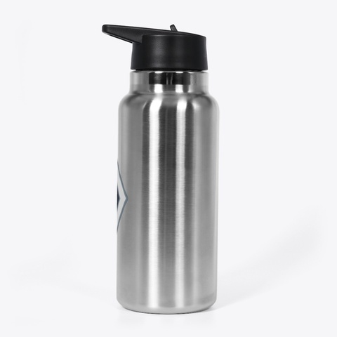Space Turtle Drinkware Stainless Steel T-Shirt Back