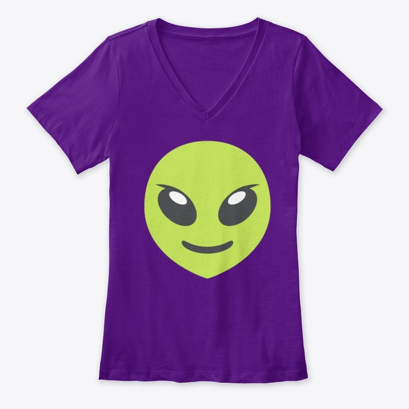 Alien Face Women's T-Shirts