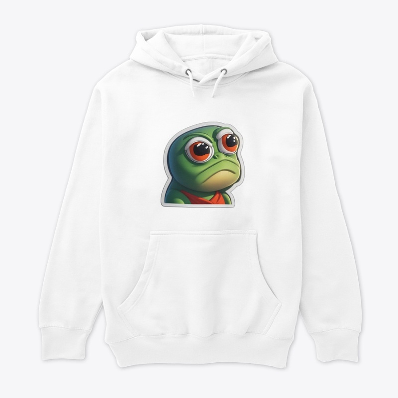 PEPE Sticker on T-Shirt