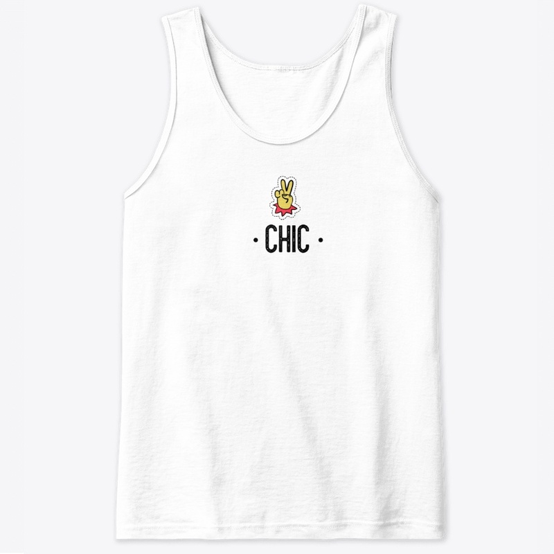Chic Girl Peace Sign Design