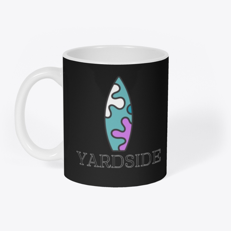 Beach house​ Surfboard yardside ​font 