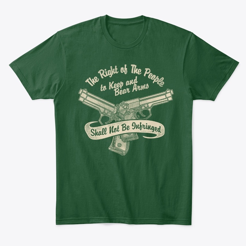 Gun Control Shall Not Infringed T shirt