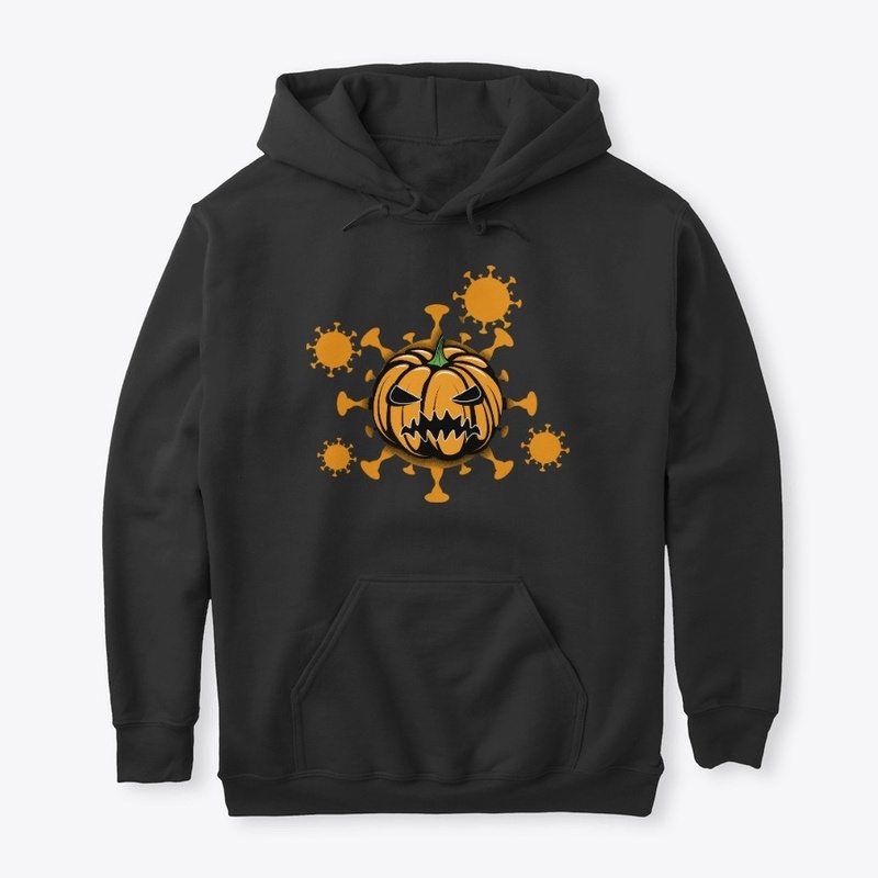 Corona-Pumpkin Halloween design