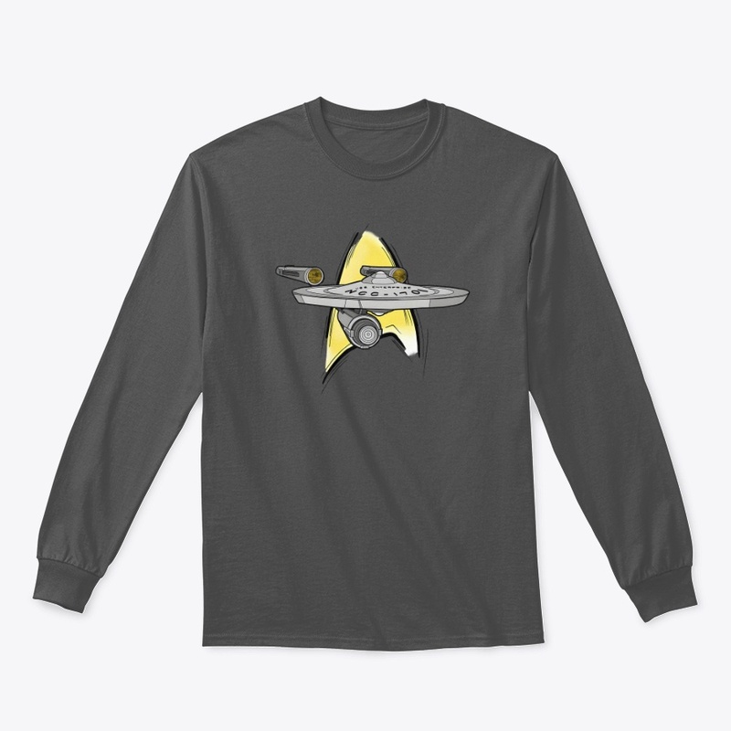 TREK FAN ART ENTERPRISE LONG SLEEVE