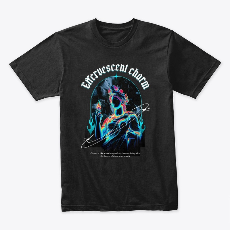Effervescent Charm Typography Streetwear