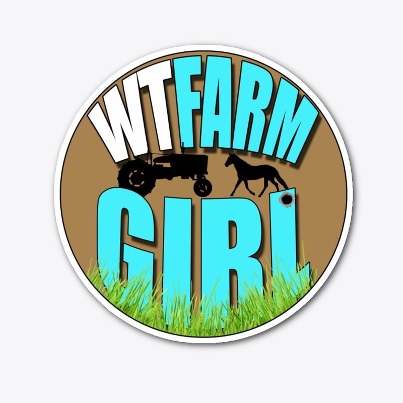 FARM GIRL STICKER