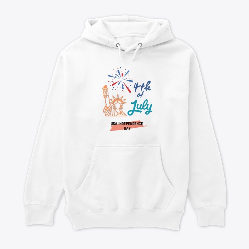 "USA independence day" White t-shirt
