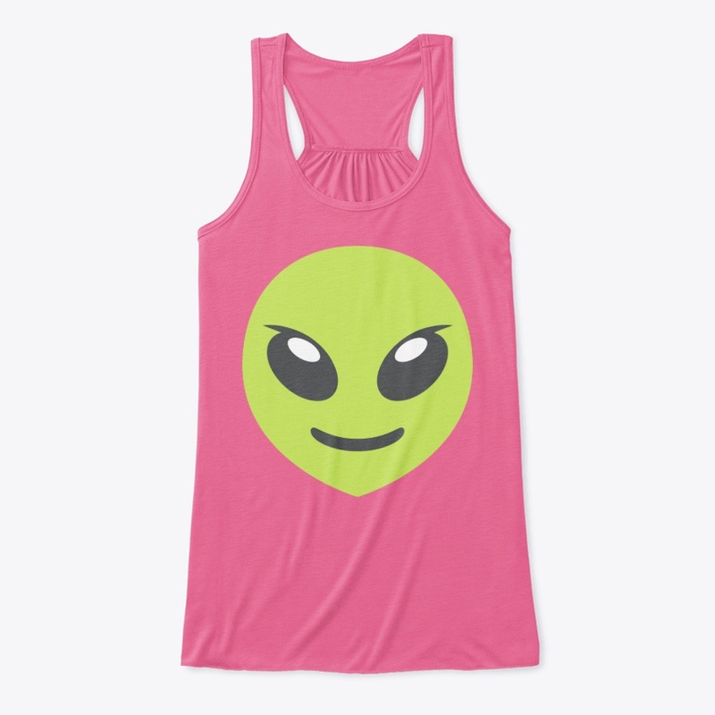Alien Face Women's Tank Tops