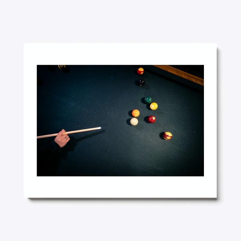 Playing pool