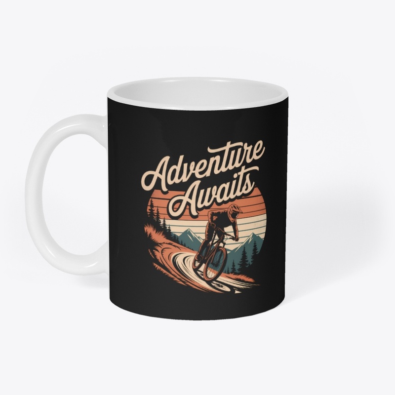  Mountain Biker Adventure Awaits Graphic