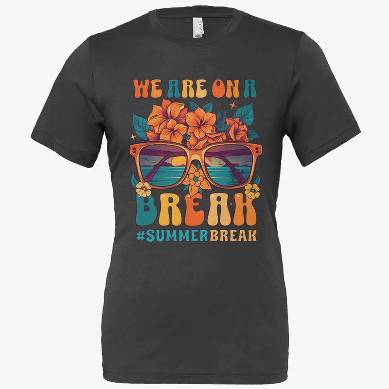 Summer Beach Vibes Sunglasses Tee Design