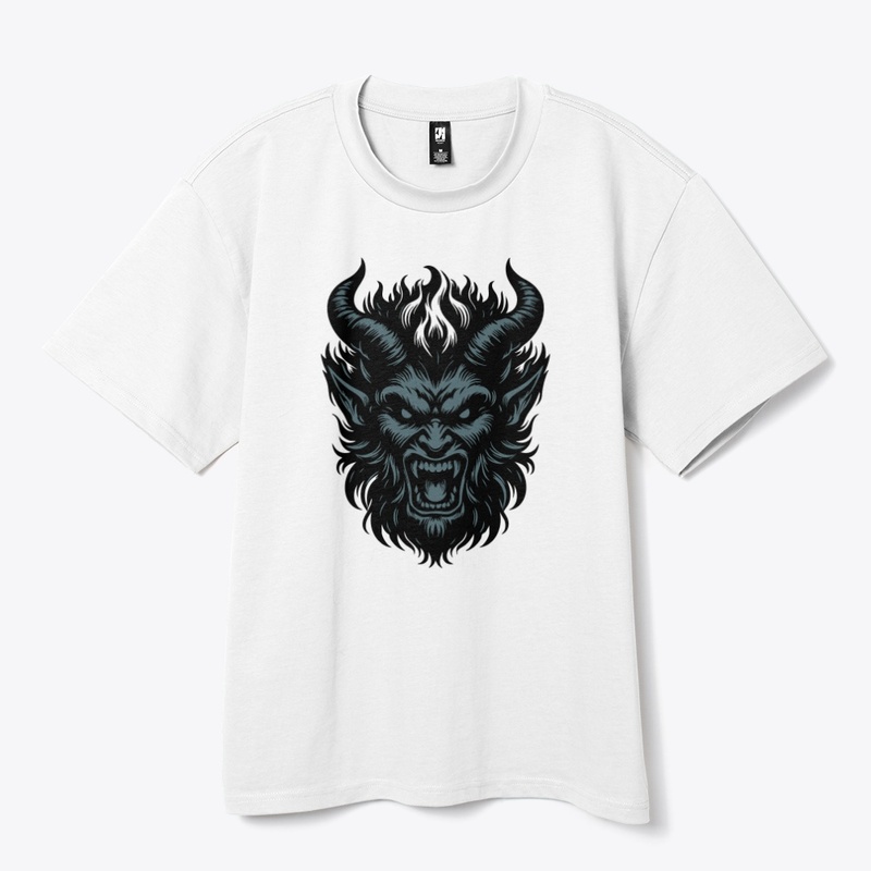 Intense Angry Demon Artwork