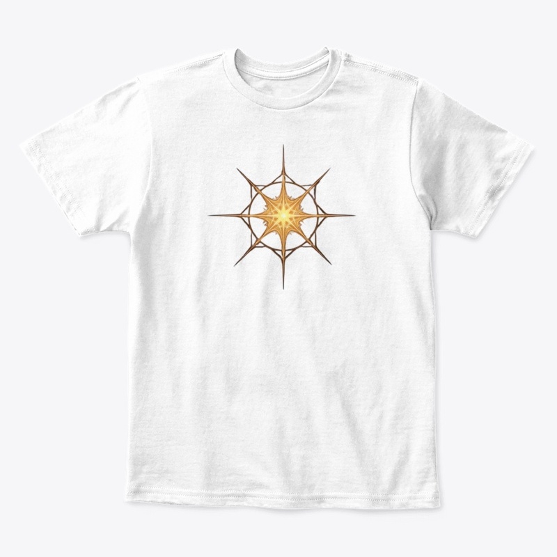 Golden Sacred Geometry Star