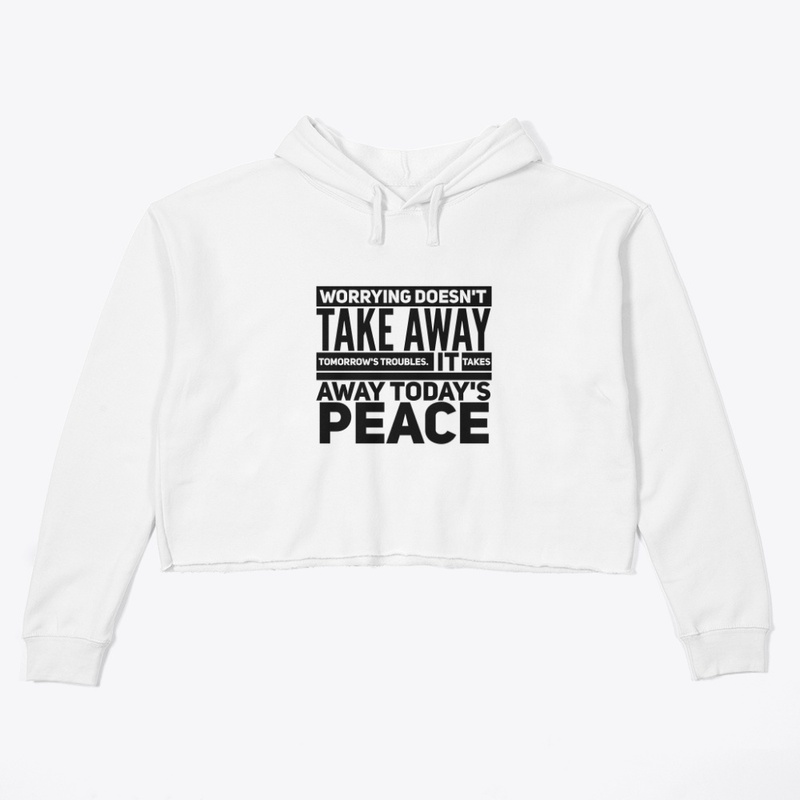 Worrying troubles peace black